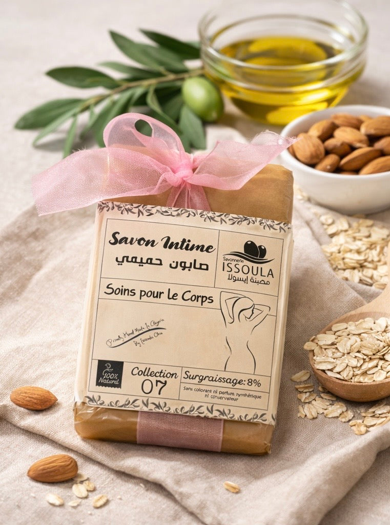 Savon Intime Naturel -Surgraissage 8%-90g