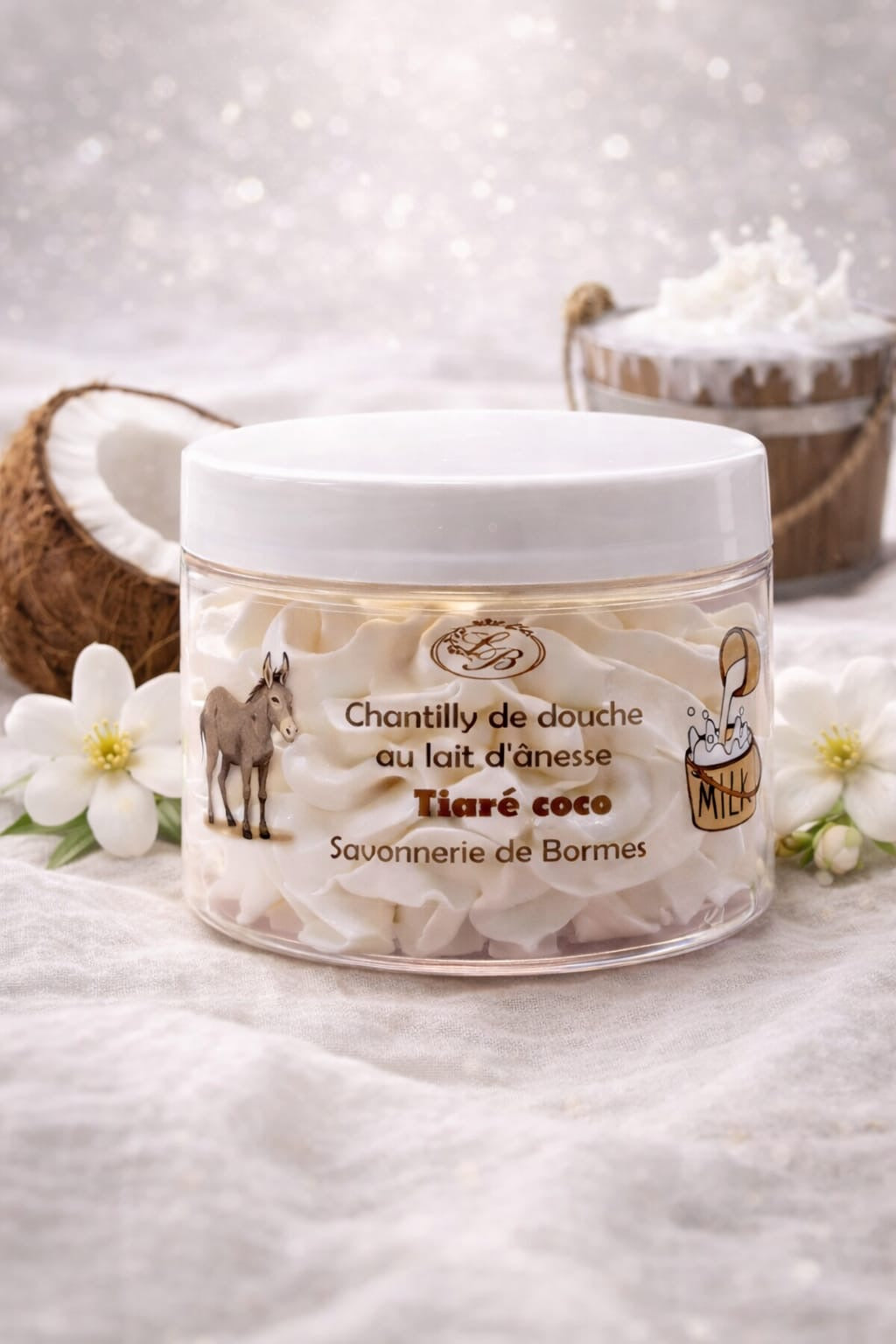 Chantilly de douche au lait d'annesse