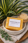 Savon Kojic & Curcuma – Nettoyant Solide Visage & Corps (100 g)