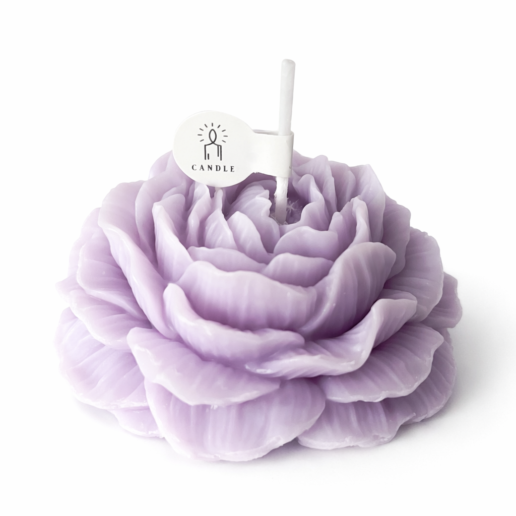 Bougie Pivoine Parfumée- collection Florale