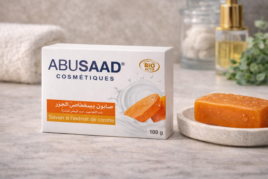 Savon à l extrait de Carotte Nettoyant doux et éclat de la peau