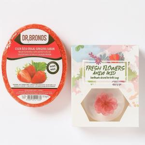 Pack Savons éponge& fleur de Crystal