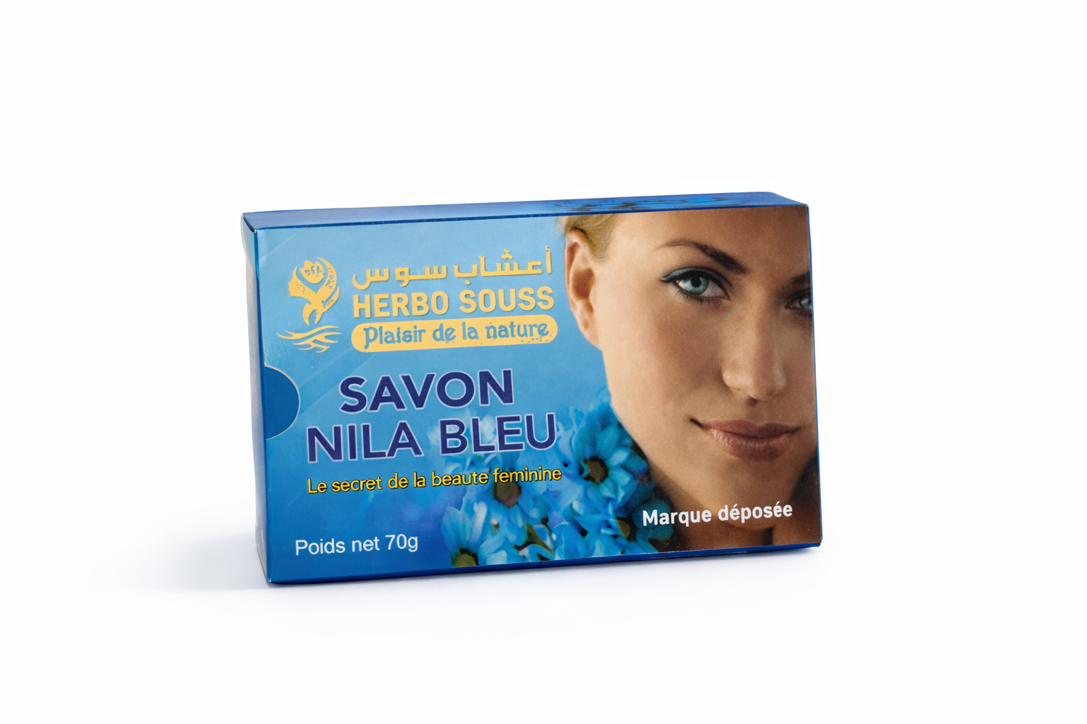 Savon Nila Bleu– Éclat, Douceur & Soin Traditionnel