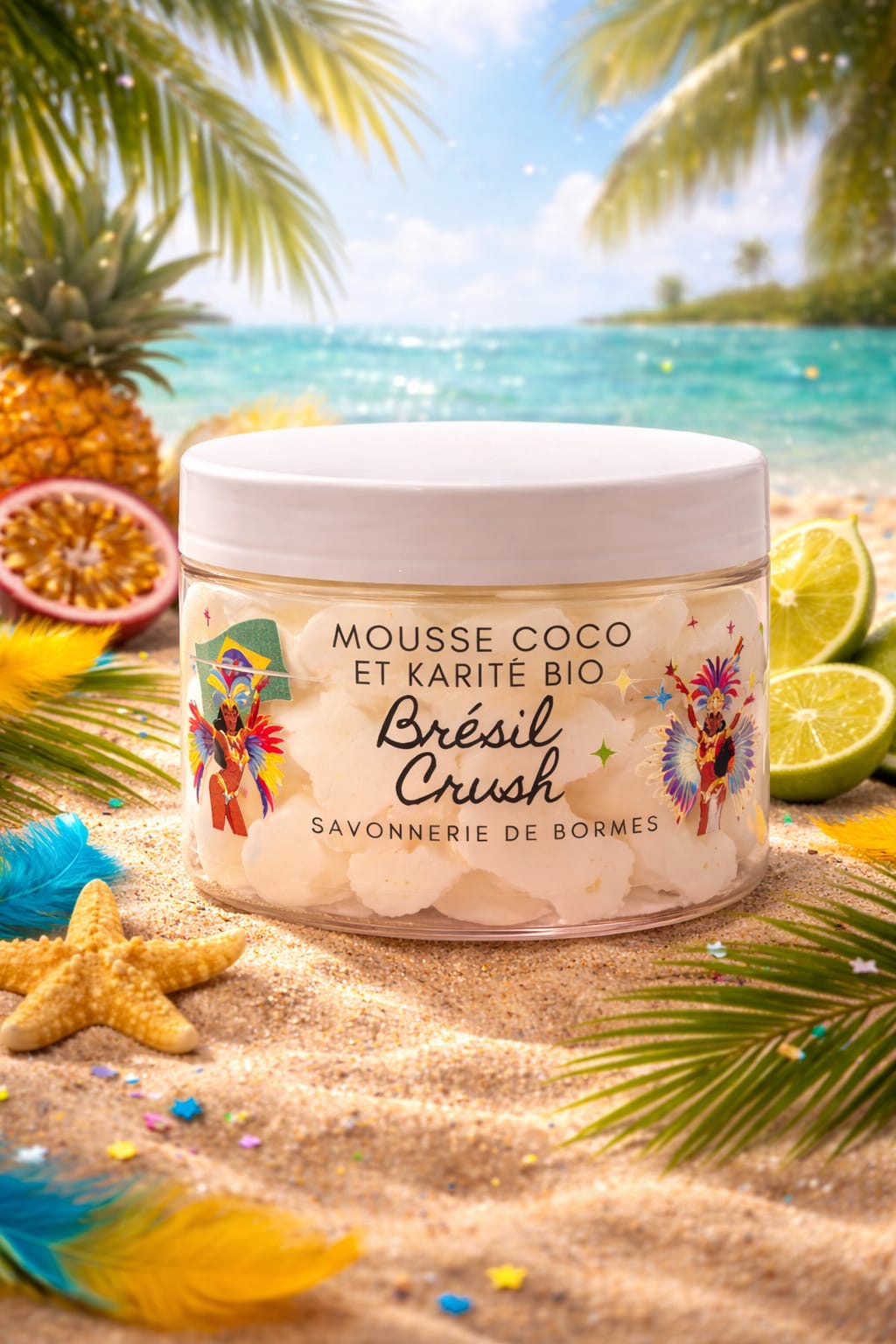 Mousse Hydratante Karité Bio & Coco – 90 g