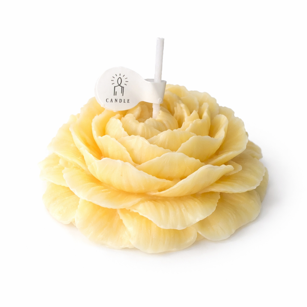 Bougie Pivoine Parfumée- collection Florale