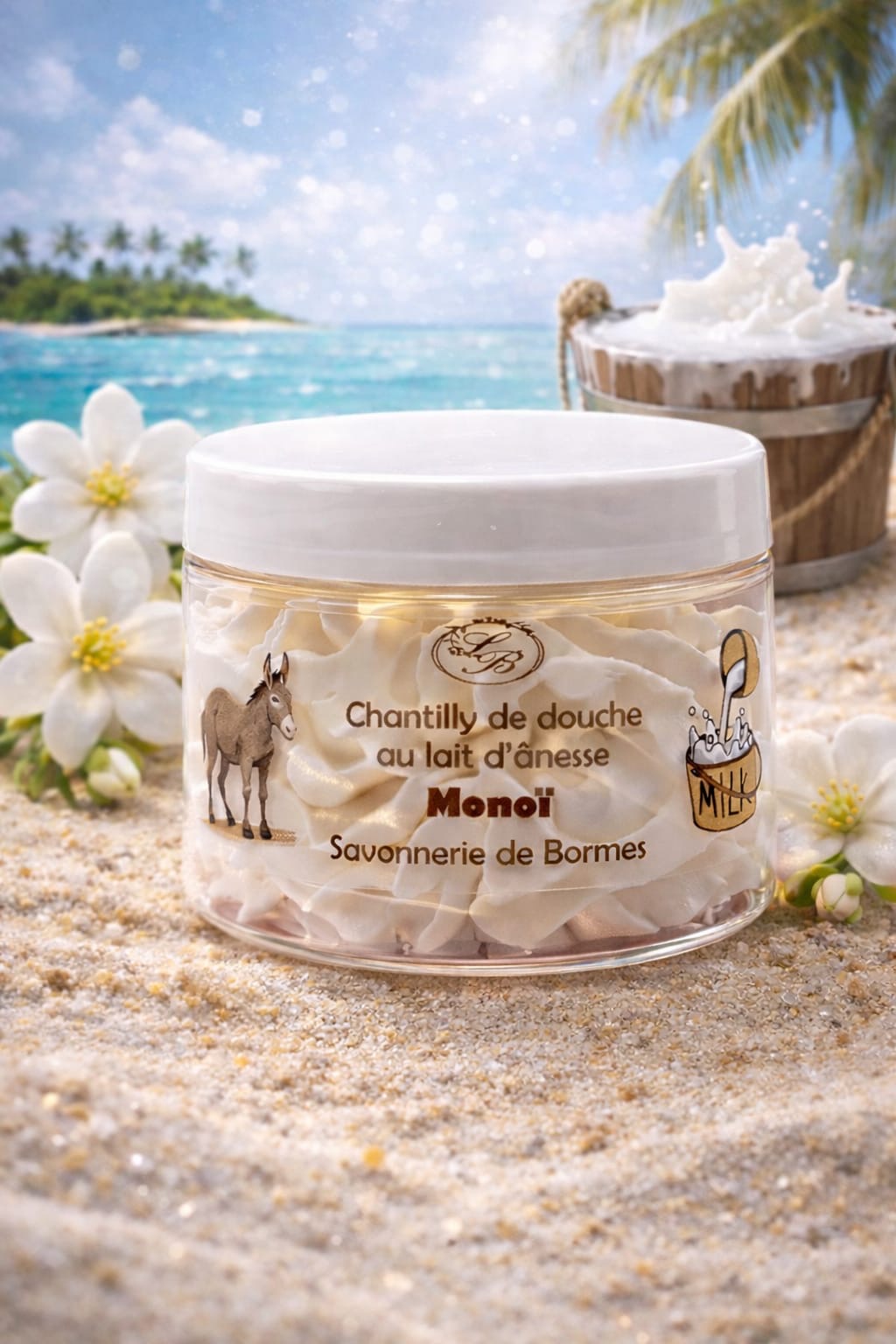 Chantilly de douche au lait d'annesse