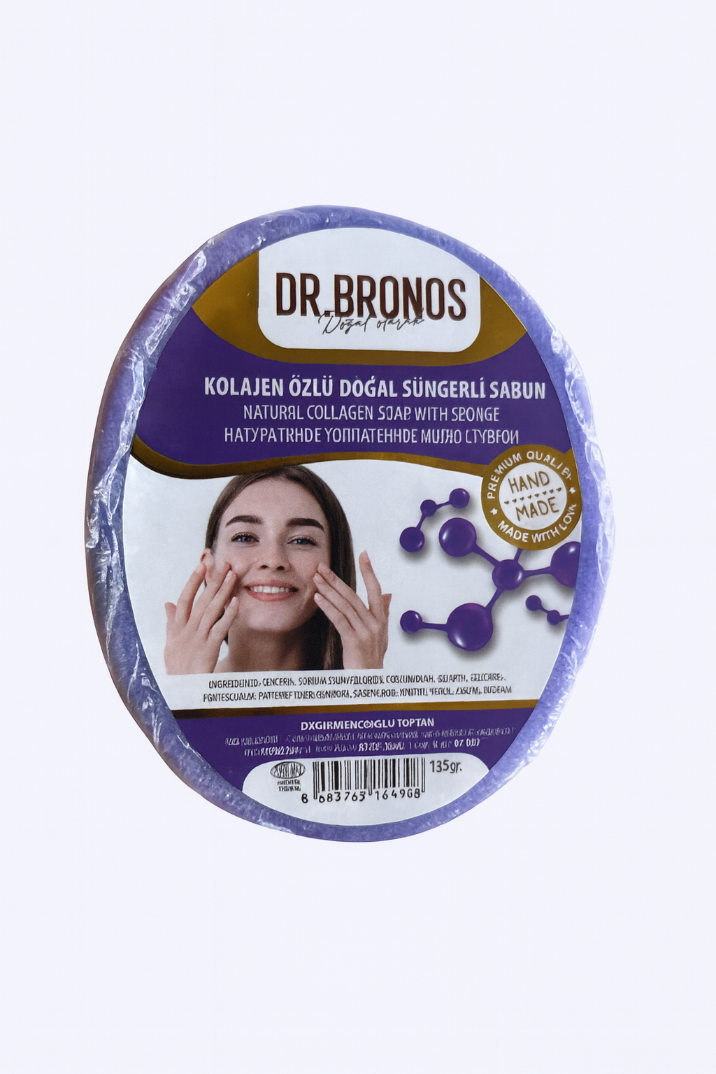 Pack de 2 Savons éponge Turc de Bain