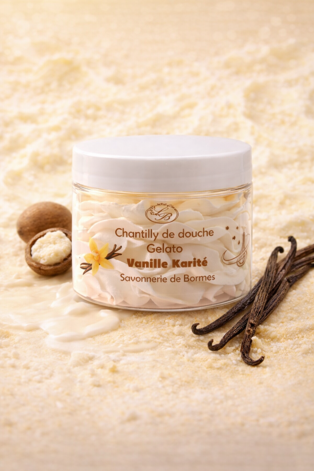 Chantilly de douche