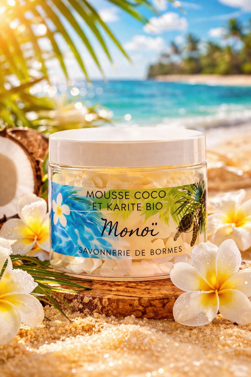 Mousse Hydratante Karité Bio & Coco – 90 g