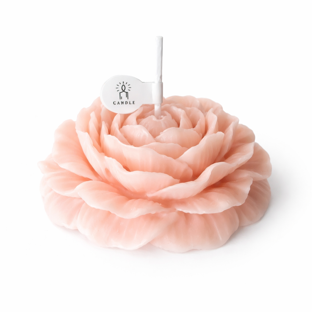Bougie Pivoine Parfumée- collection Florale