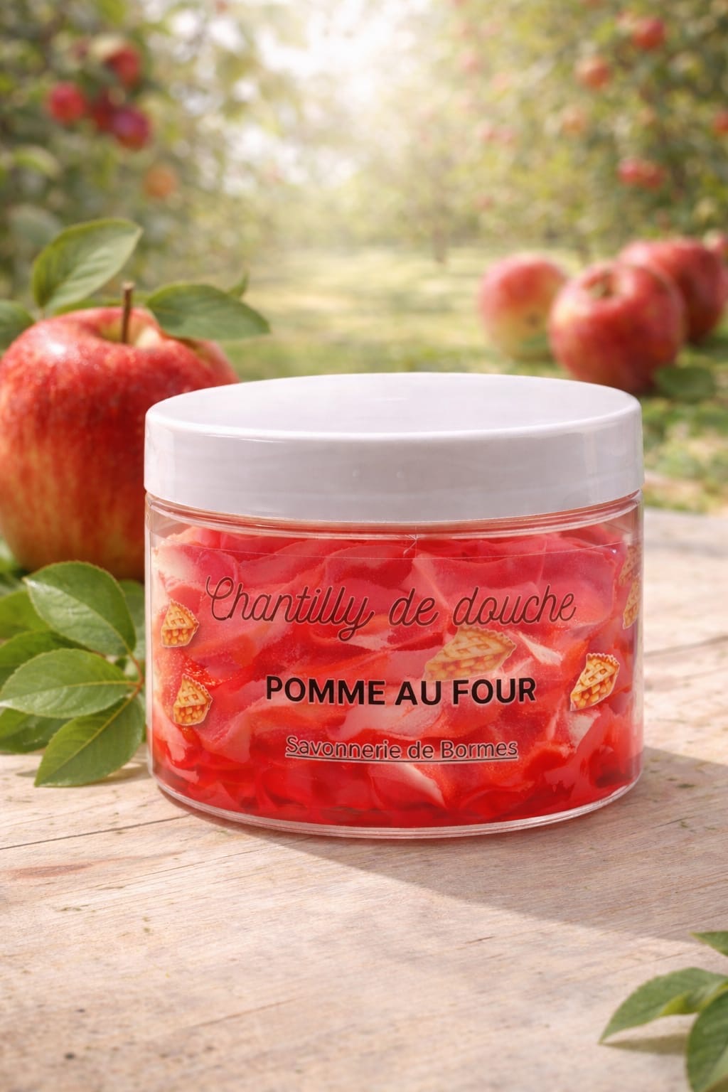 Chantilly de douche
