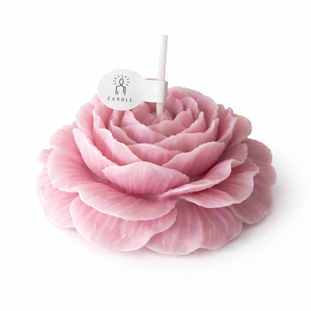 Bougie Pivoine Parfumée- collection Florale