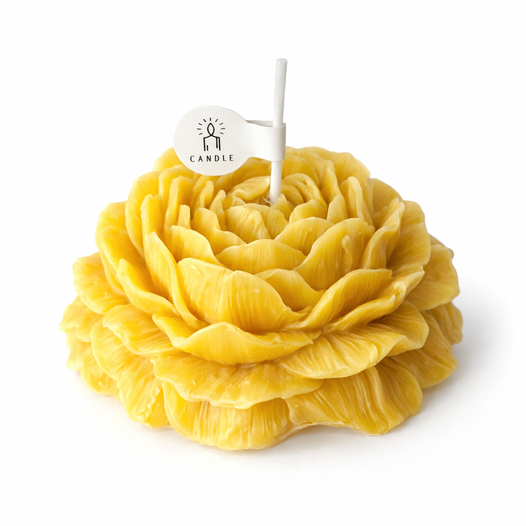 Bougie Pivoine Parfumée- collection Florale