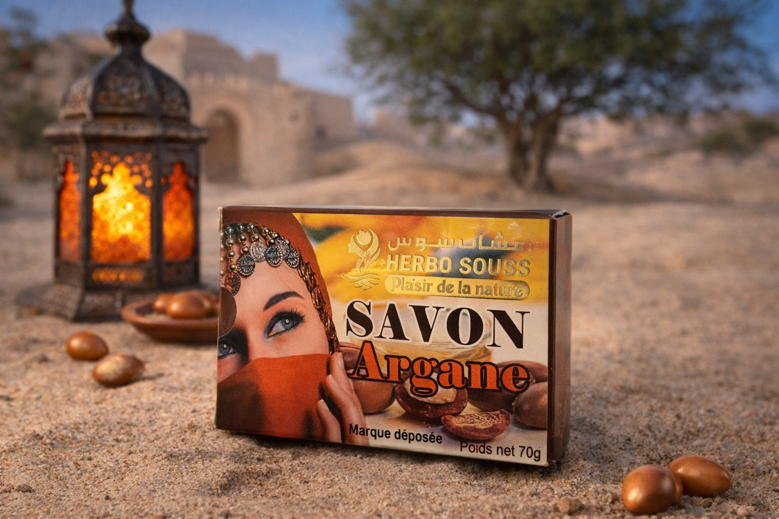 Savon Argan Herbo Souss- 70g