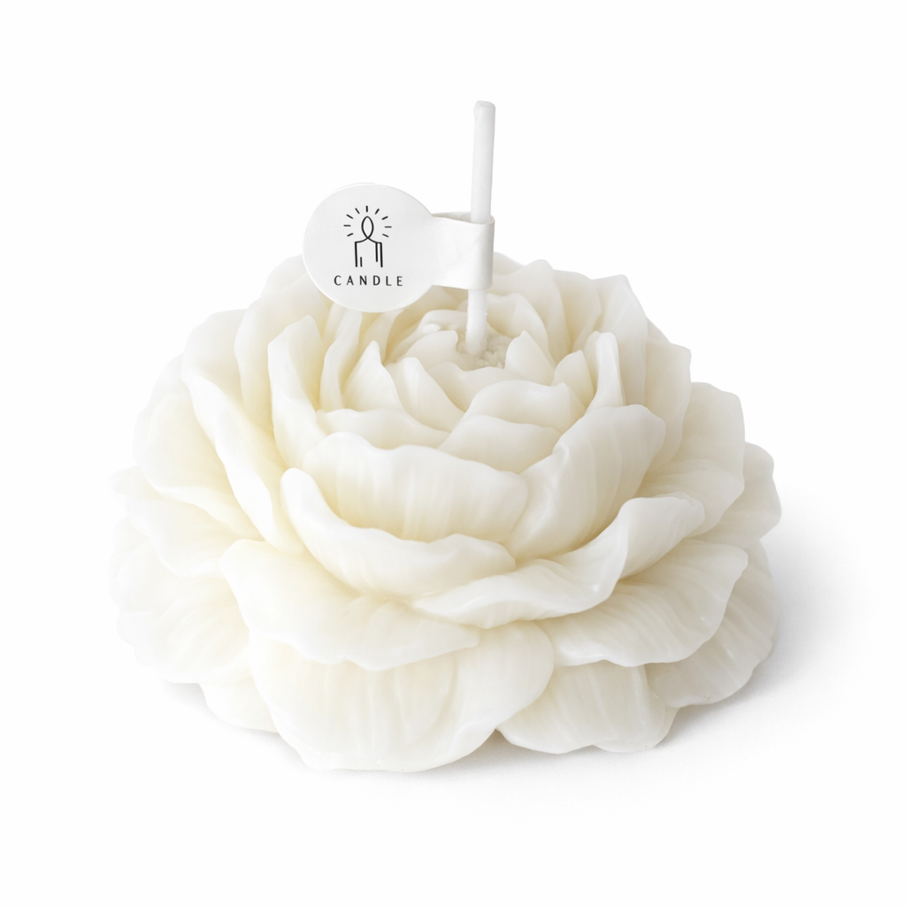 Bougie Pivoine Parfumée- collection Florale
